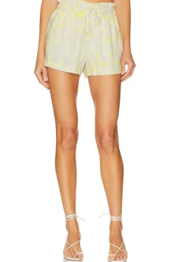 Women Bella Dahl Matching Sets>Ruffle Waist Short