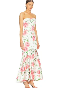 Women RASARIO Dresses>Ruffled Gown