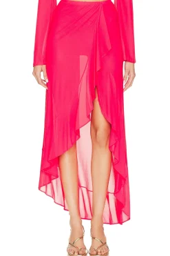 Women Luli Fama Matching Sets>Ruffled Skirt