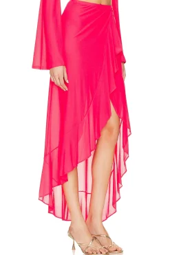 Women Luli Fama Matching Sets>Ruffled Skirt