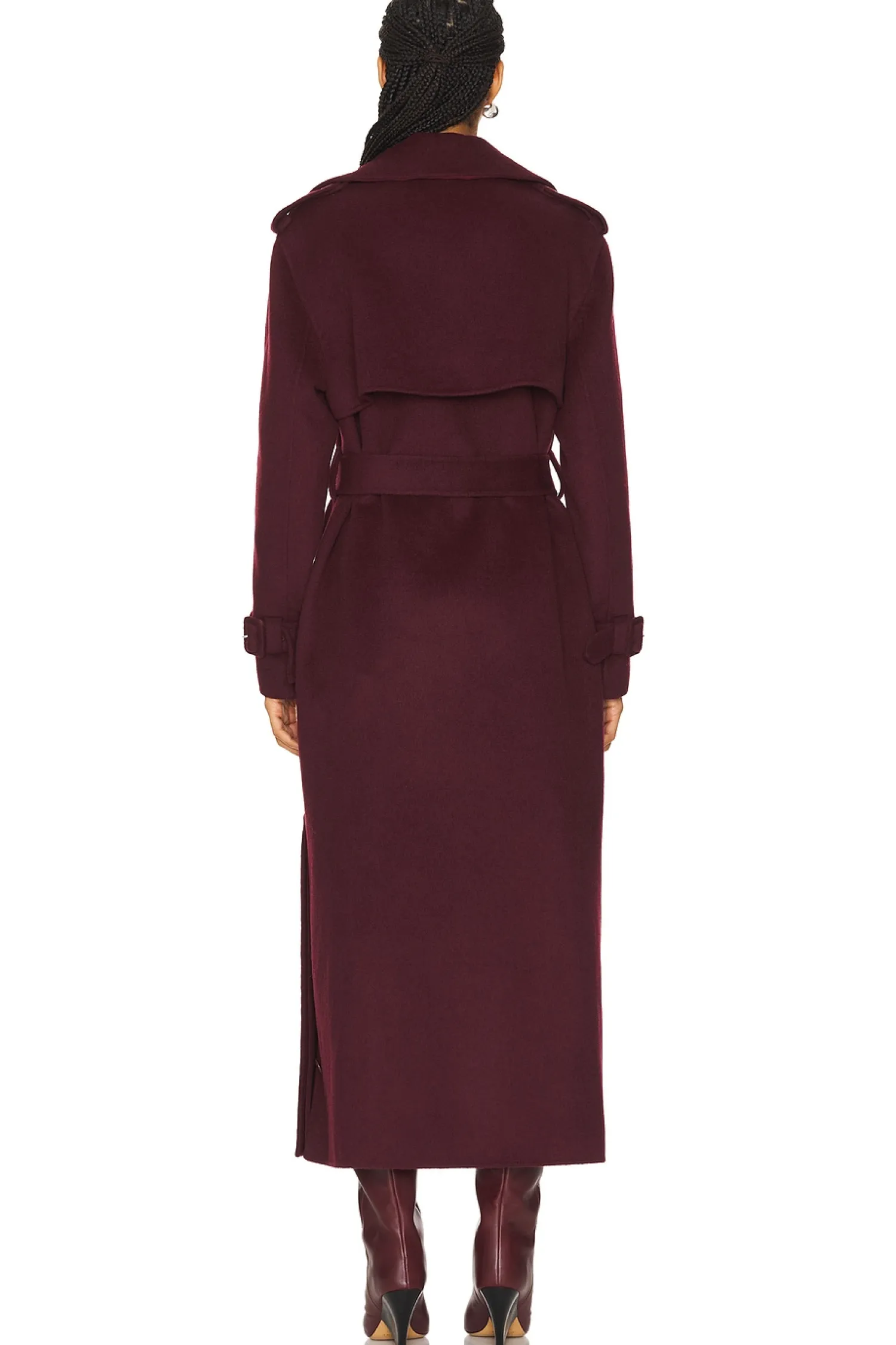 Women SIMKHAI Jackets & Coats>Rumi Belted Long Coat