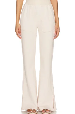 Women NSF Pants|Loungewear>Rusty Side Slit Flair Pant