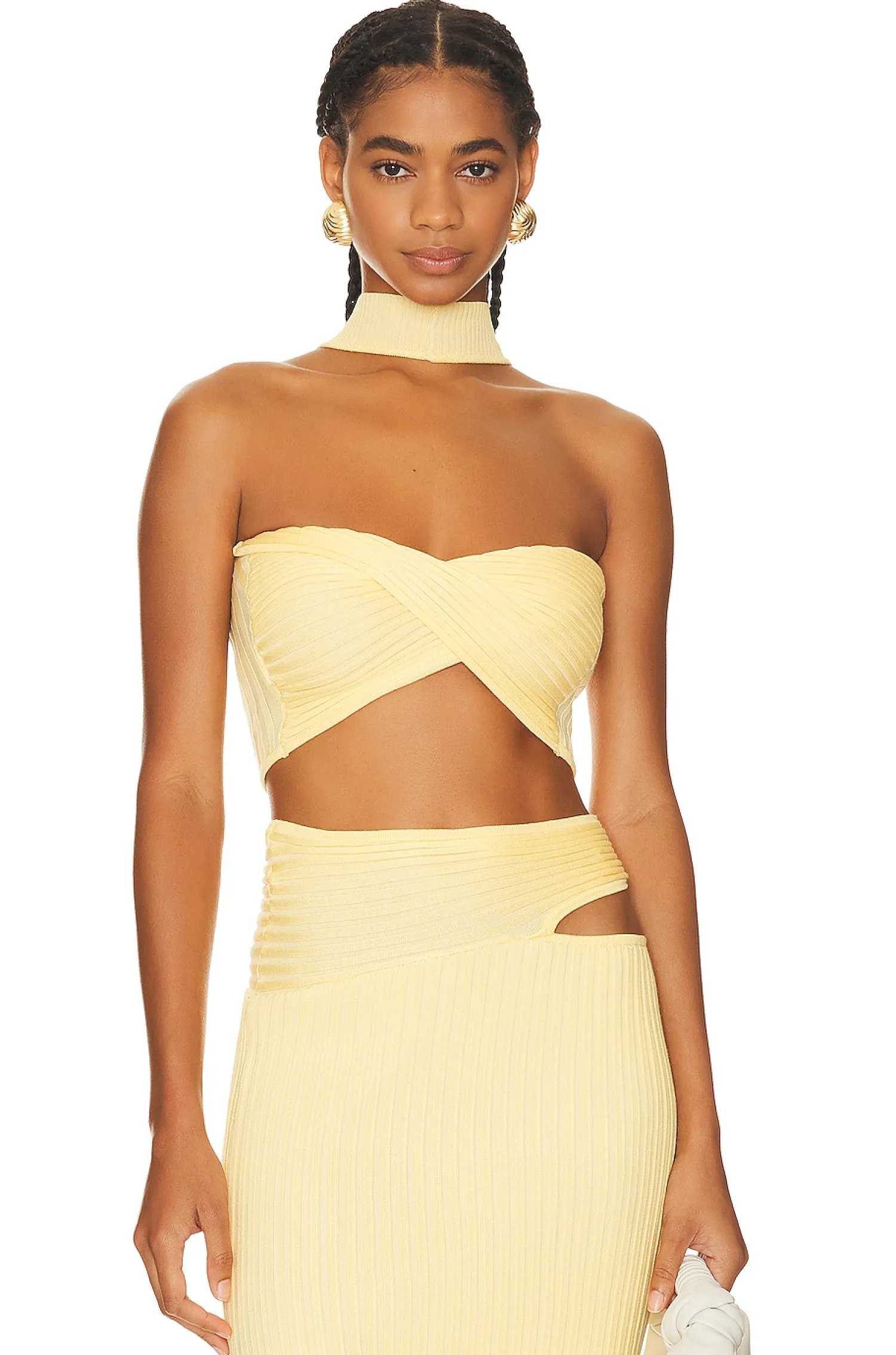 Women SOVERE Matching Sets>Rythem Reversible Knit Top