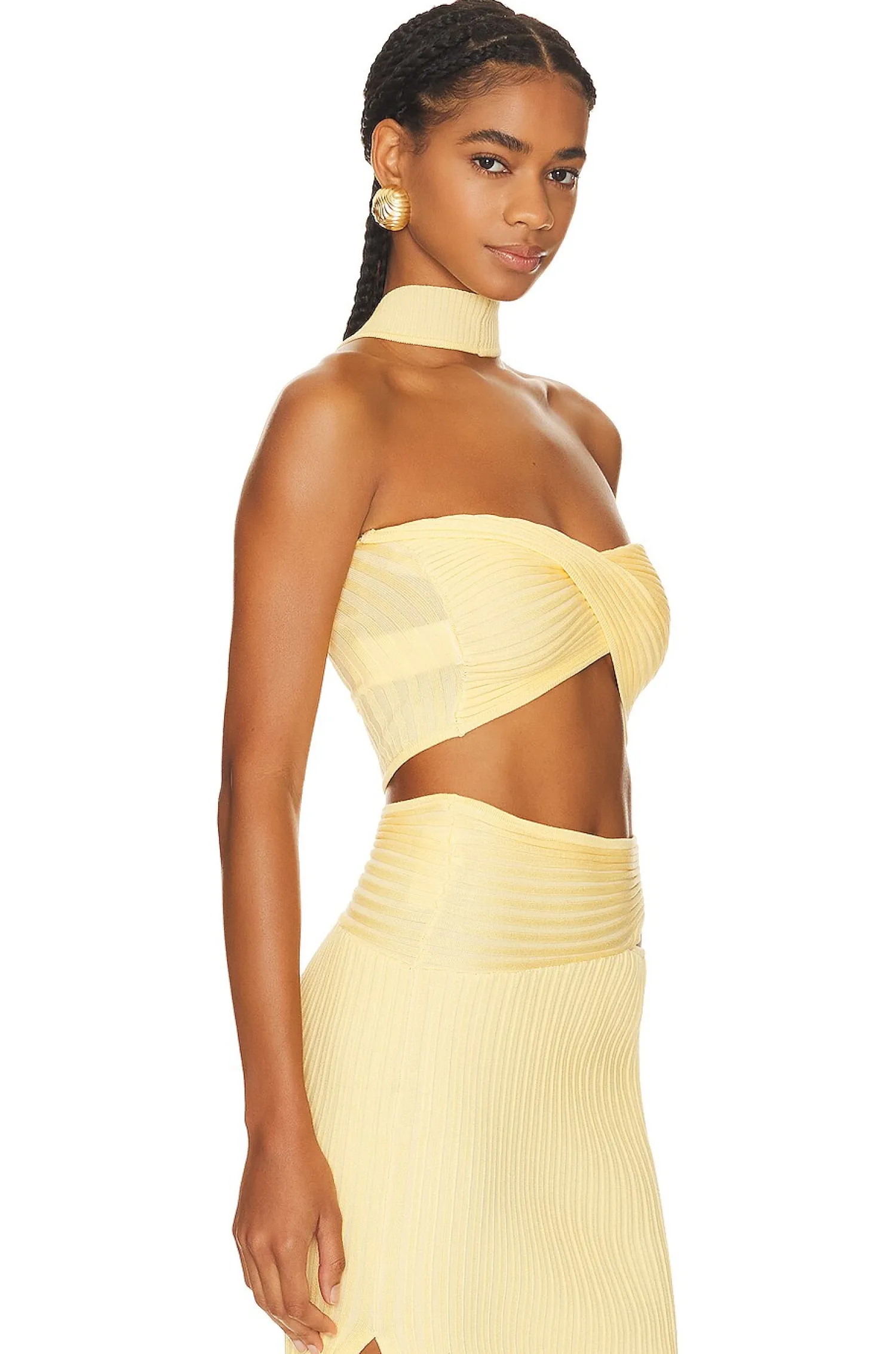 Women SOVERE Matching Sets>Rythem Reversible Knit Top