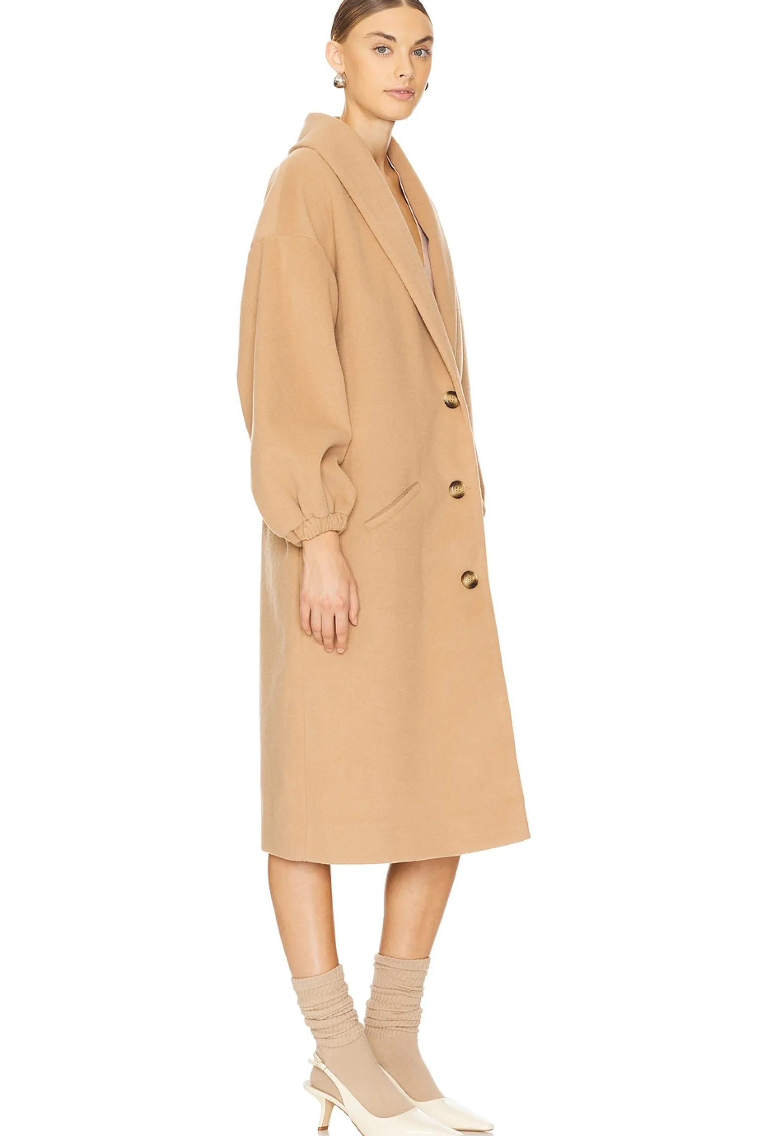Women For Love & Lemons Jackets & Coats>Sadie Fleece Coat