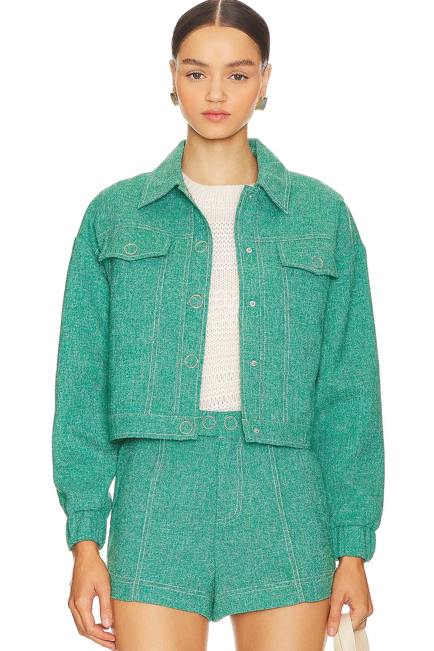 Women Central Park West Jackets & Coats>Sammie Cropped Jacket
