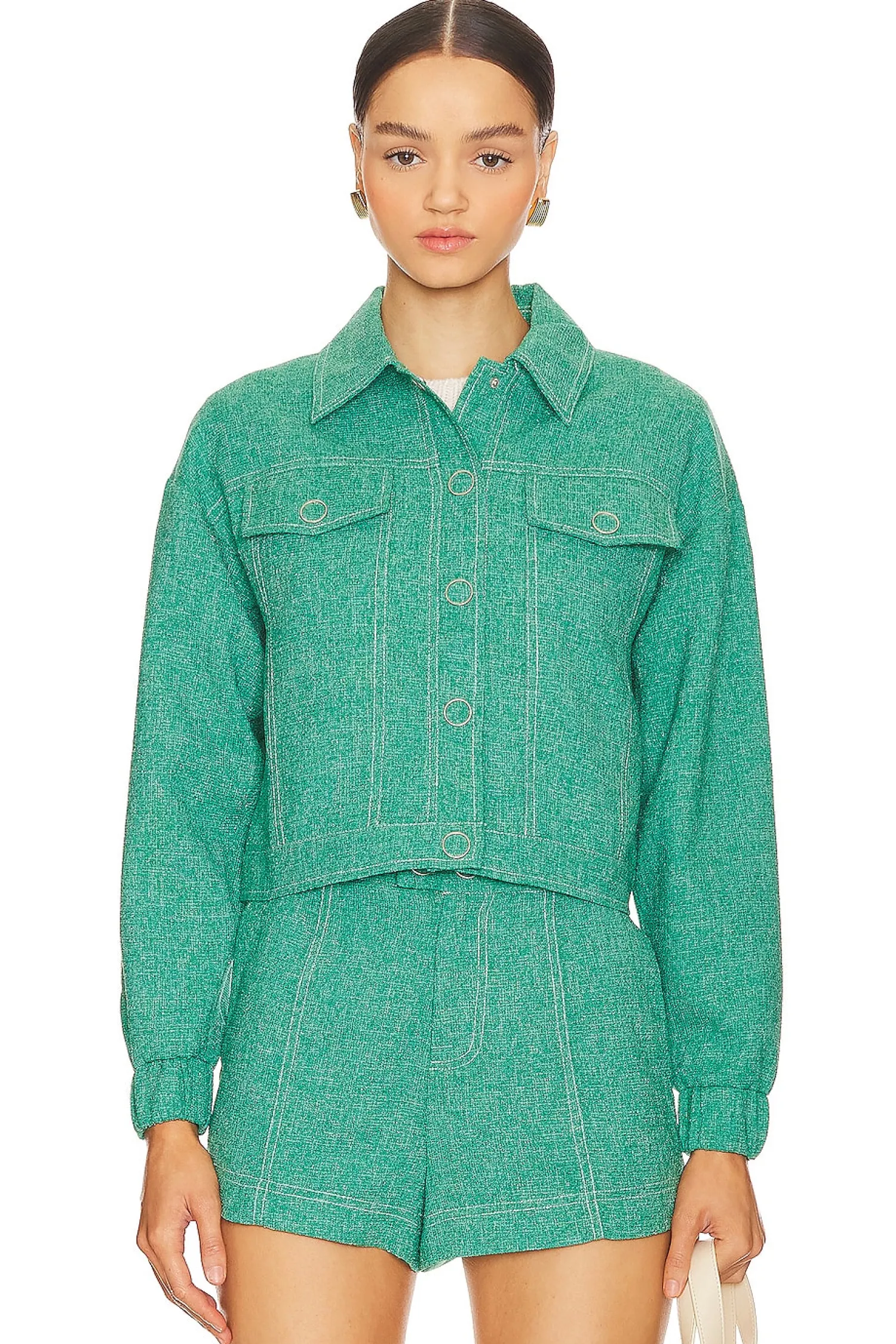 Women Central Park West Jackets & Coats>Sammie Cropped Jacket
