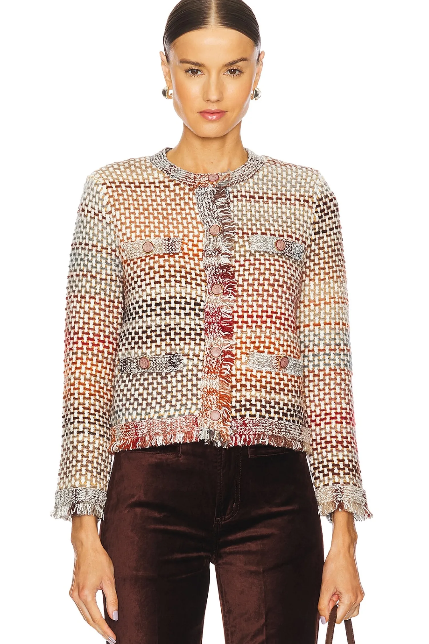Women Veronica Beard Jackets & Coats>Sariyah Knit Jacket