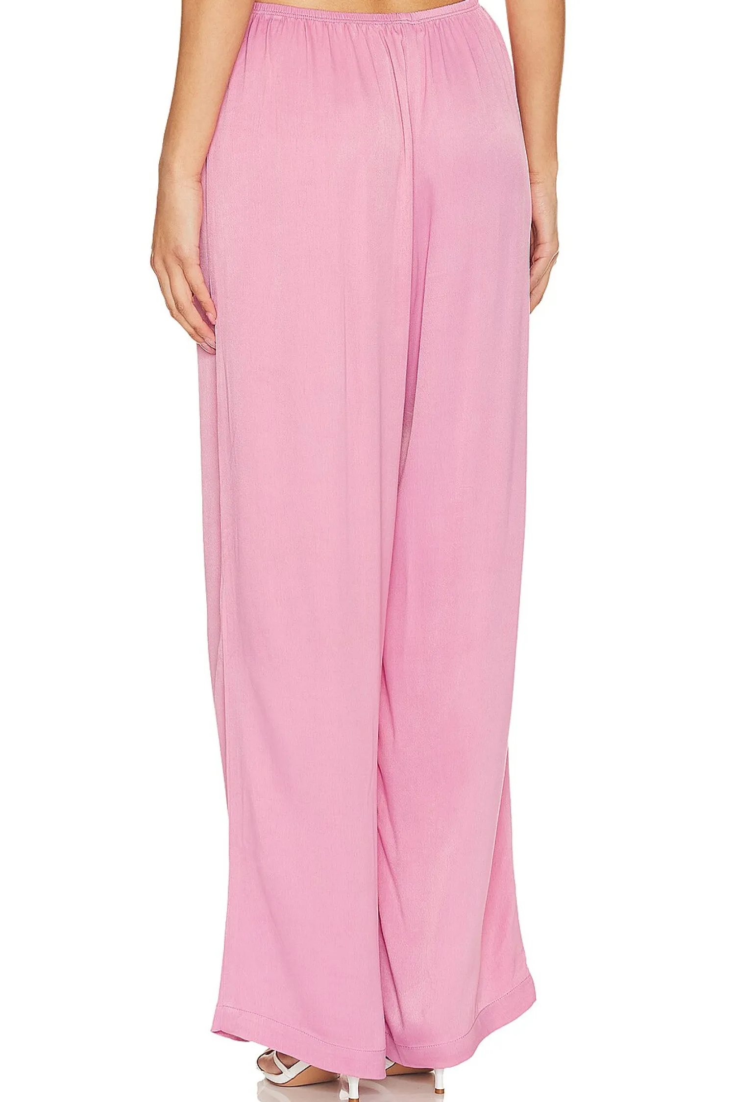 Women DONNI. Pants>Satiny Simple Pant