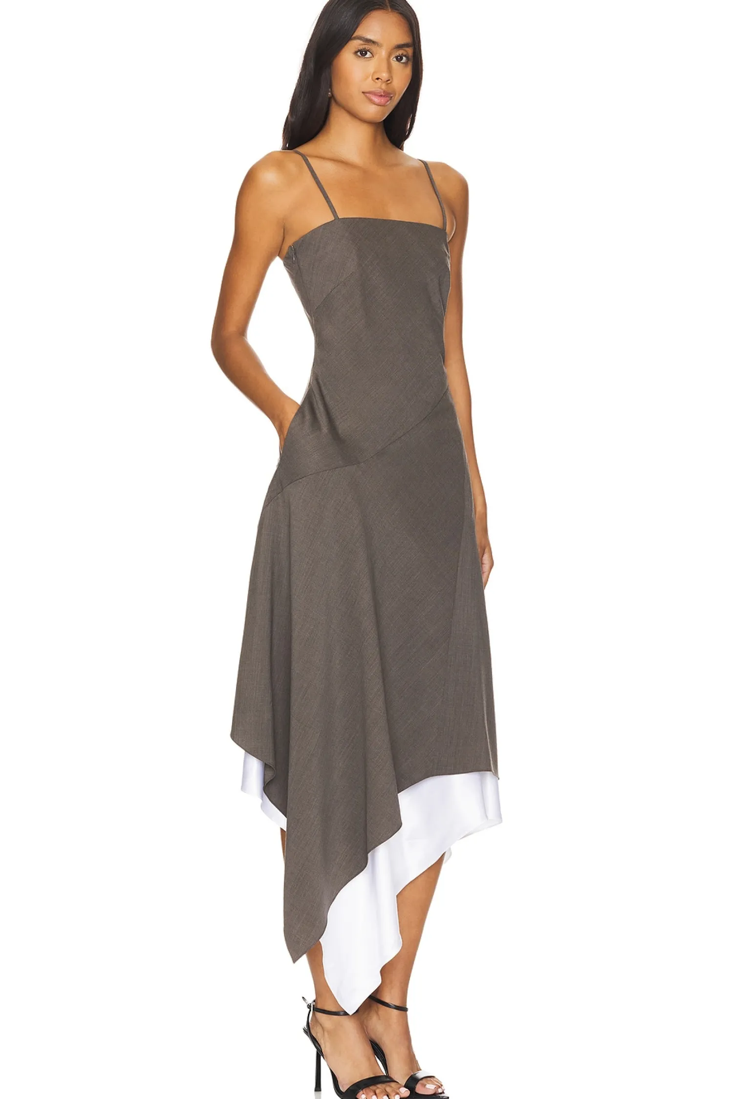 Women Helmut Lang Dresses>Scarf Hem Dress