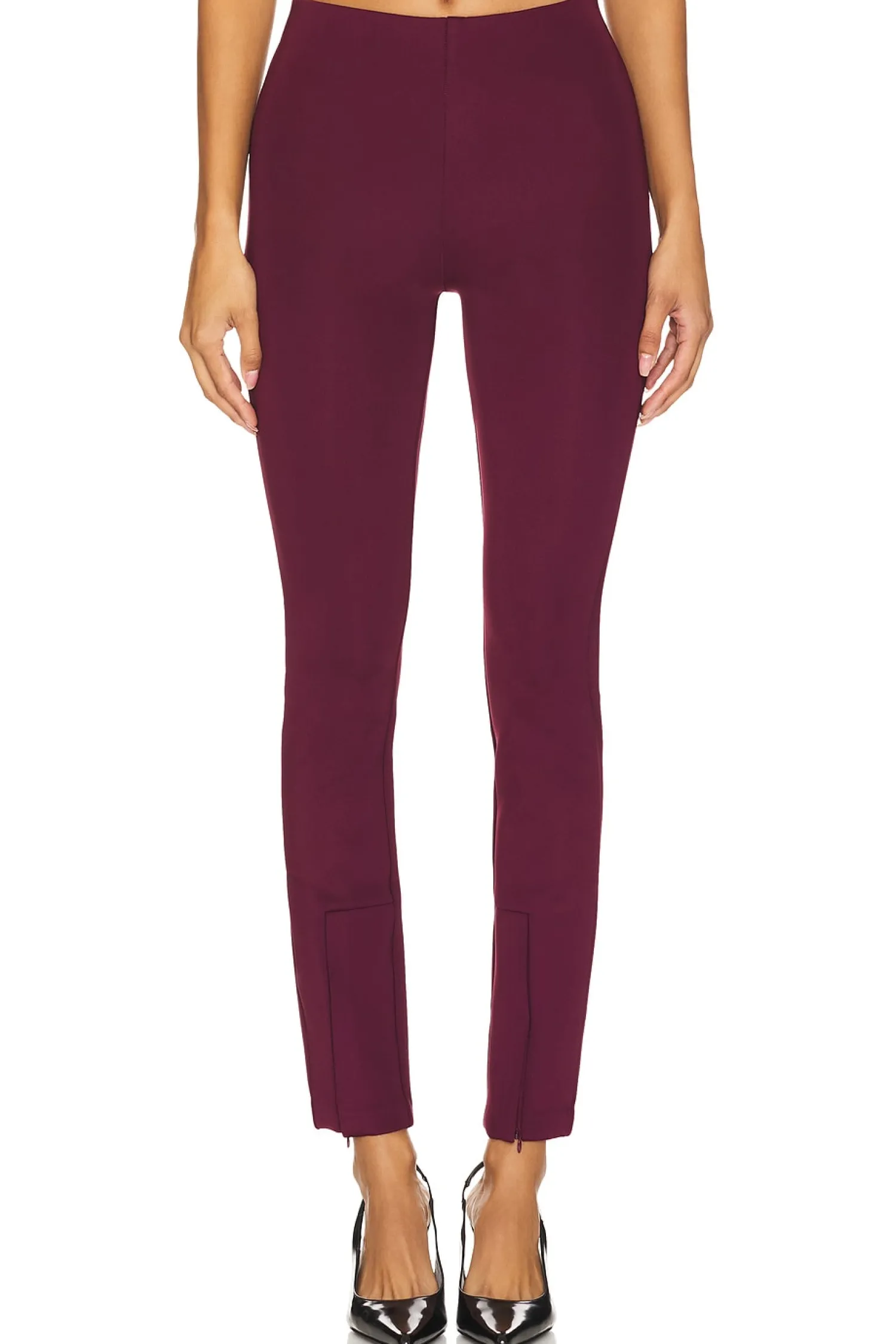 Women Good American Pants>Scuba Boss Pull On Slim Pant