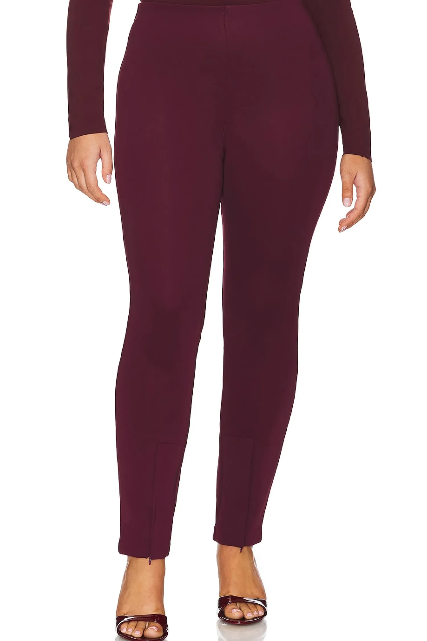 Women Good American Pants>Scuba Boss Pull On Slim Pant