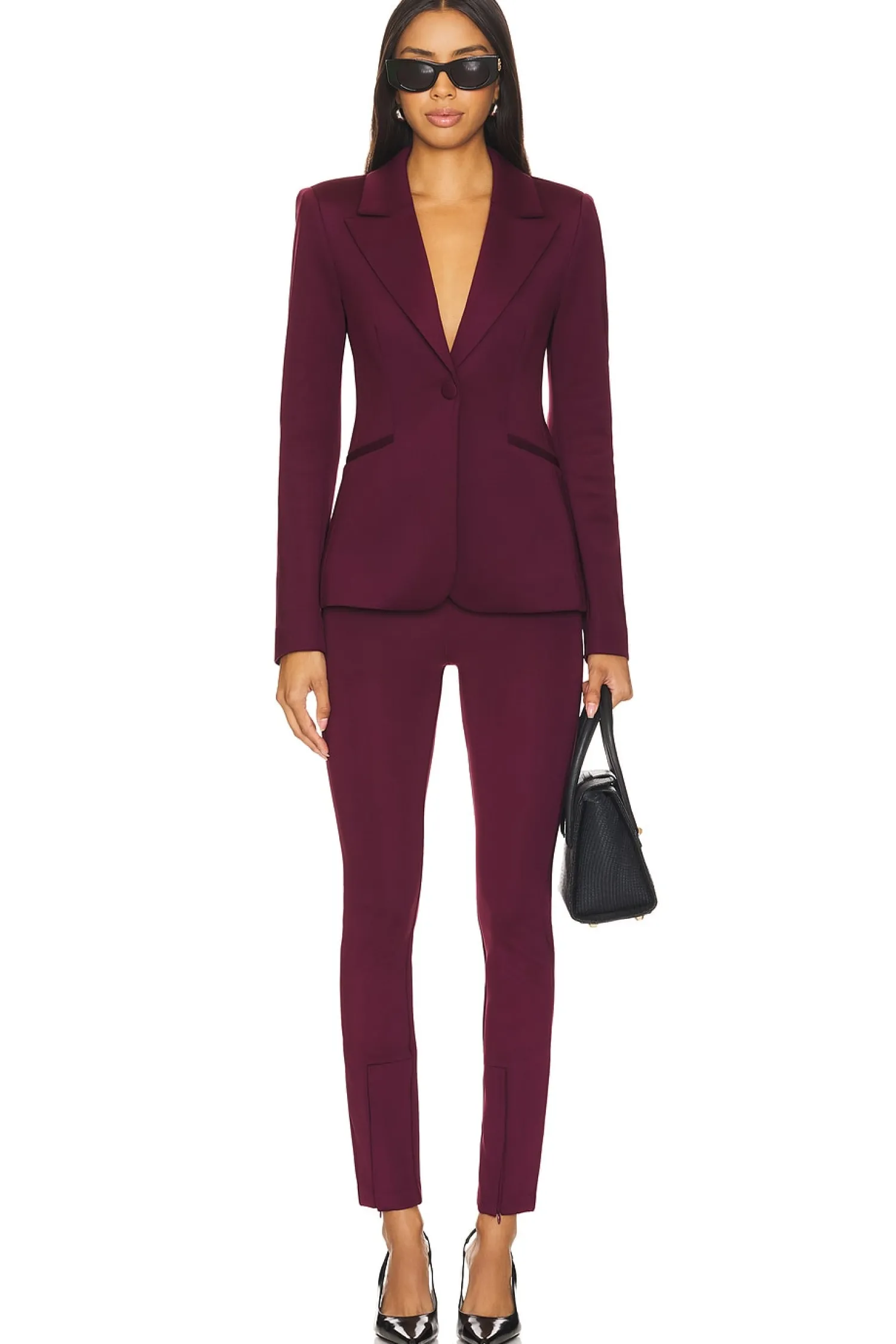 Women Good American Pants>Scuba Boss Pull On Slim Pant
