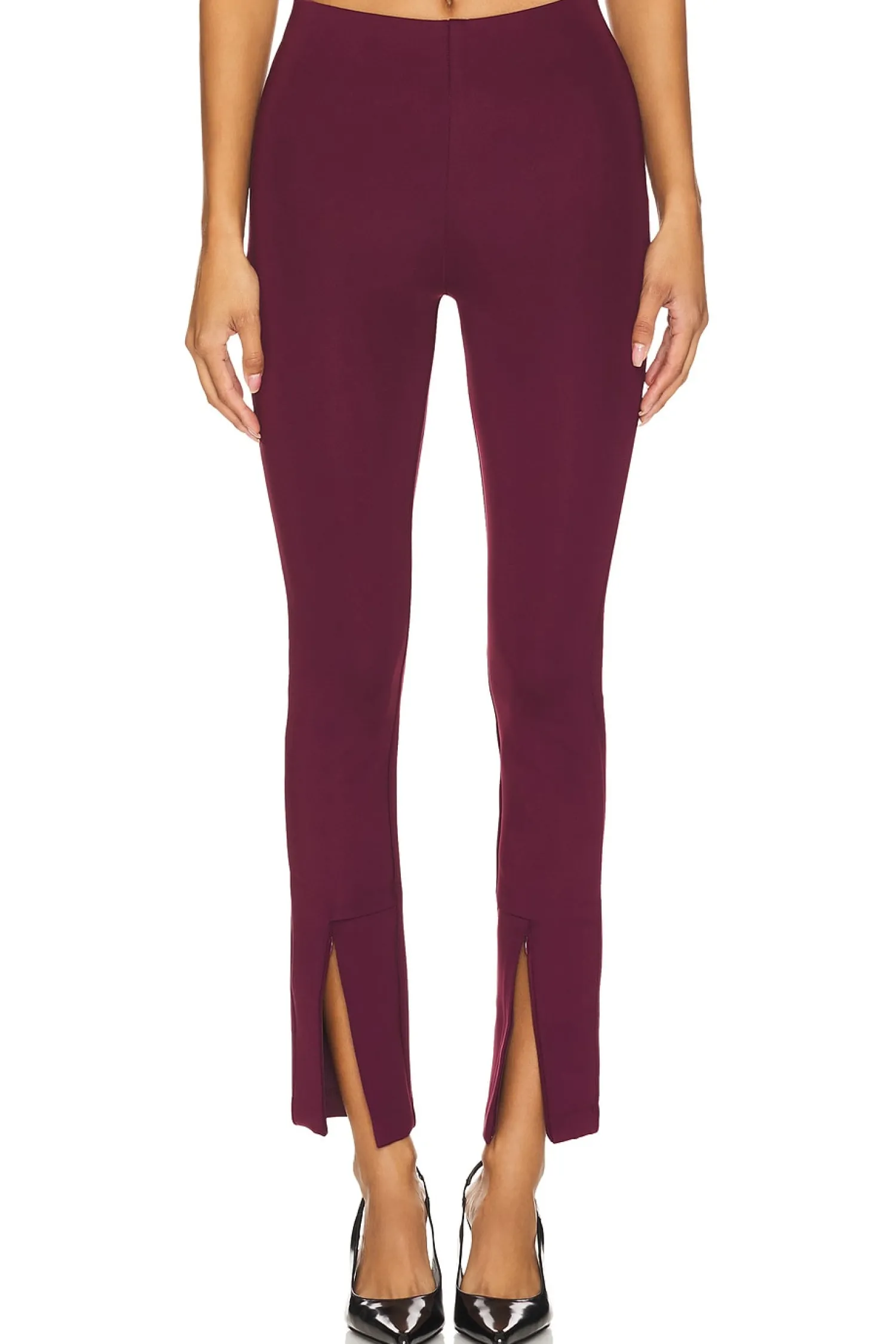 Women Good American Pants>Scuba Boss Pull On Slim Pant