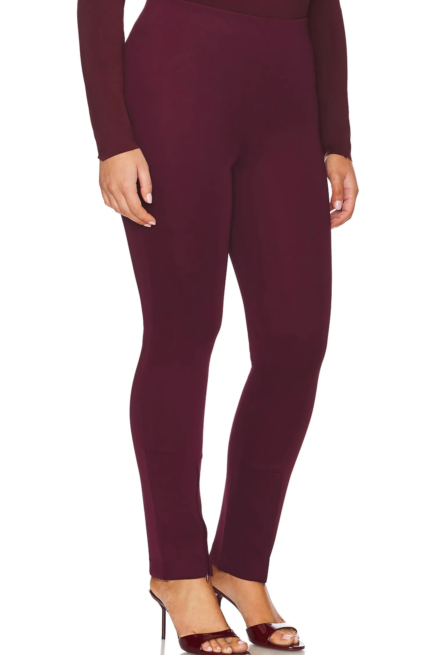 Women Good American Pants>Scuba Boss Pull On Slim Pant