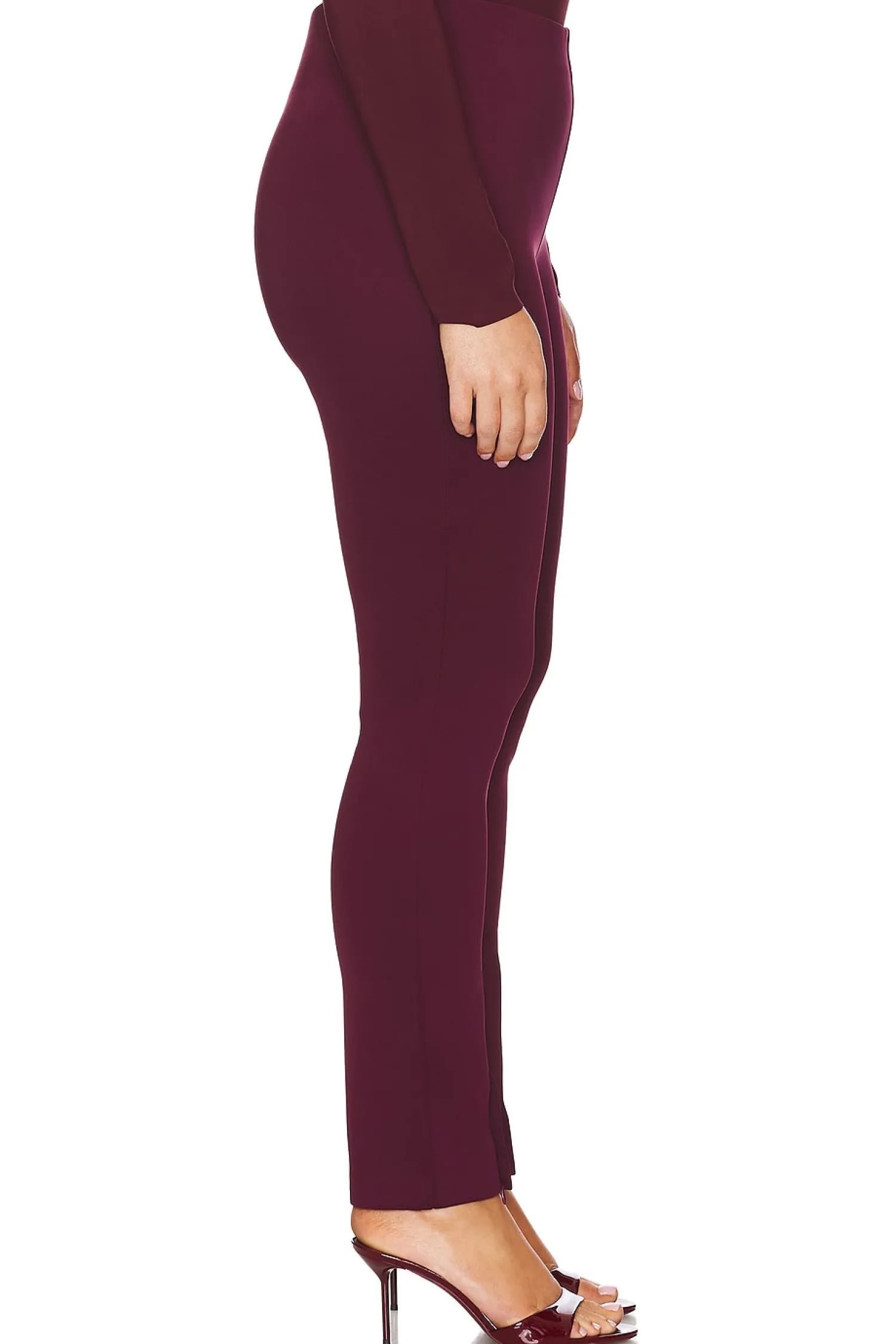 Women Good American Pants>Scuba Boss Pull On Slim Pant
