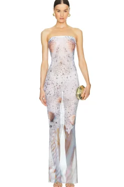 Women Di Petsa Jumpsuits>Sea Foam Dress