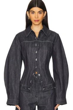 Women MATTHEW BRUCH Jackets & Coats>Seamed Jacket