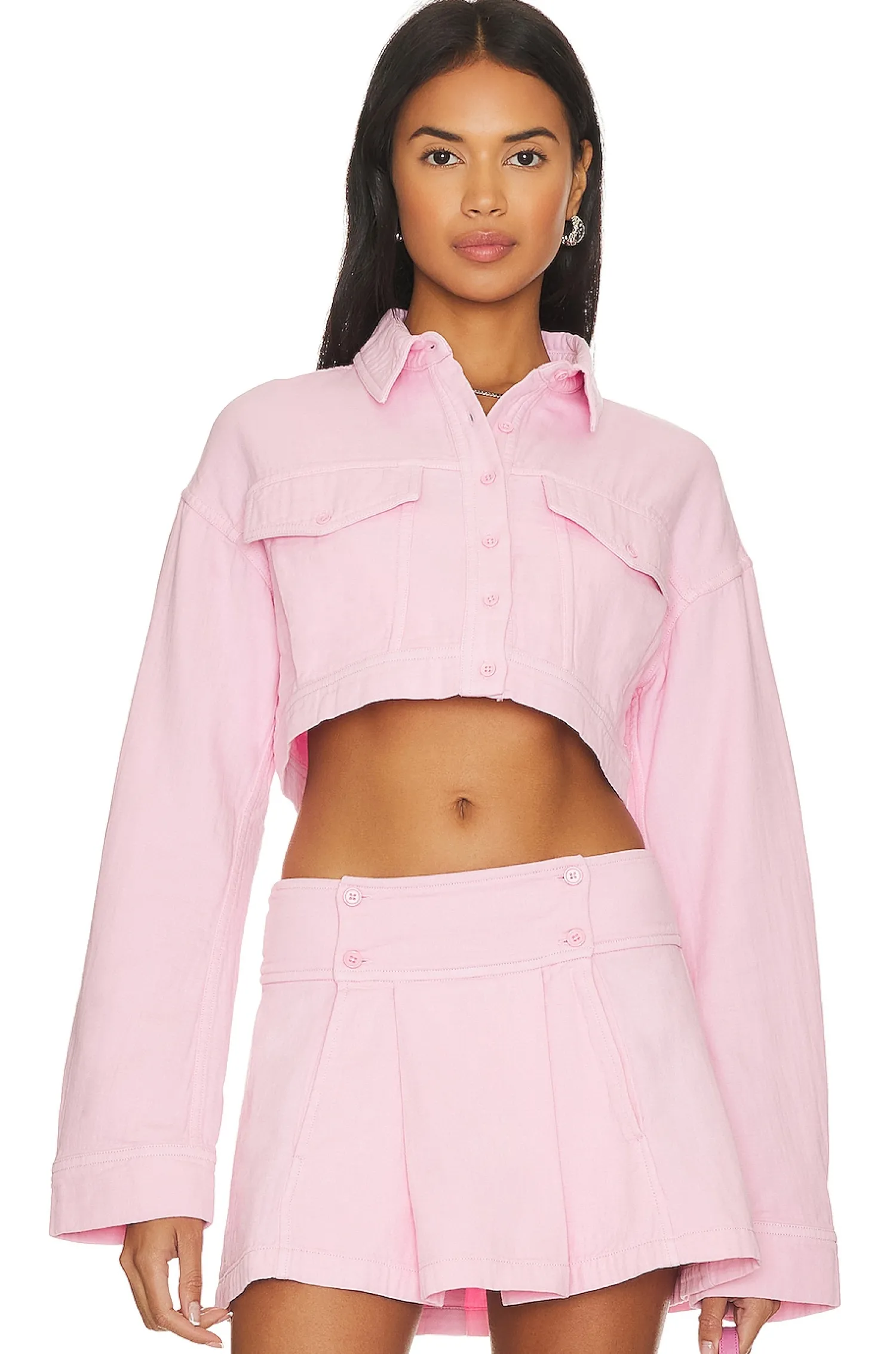 Women Lovers and Friends Jackets & Coats>Sean Cropped Jacket