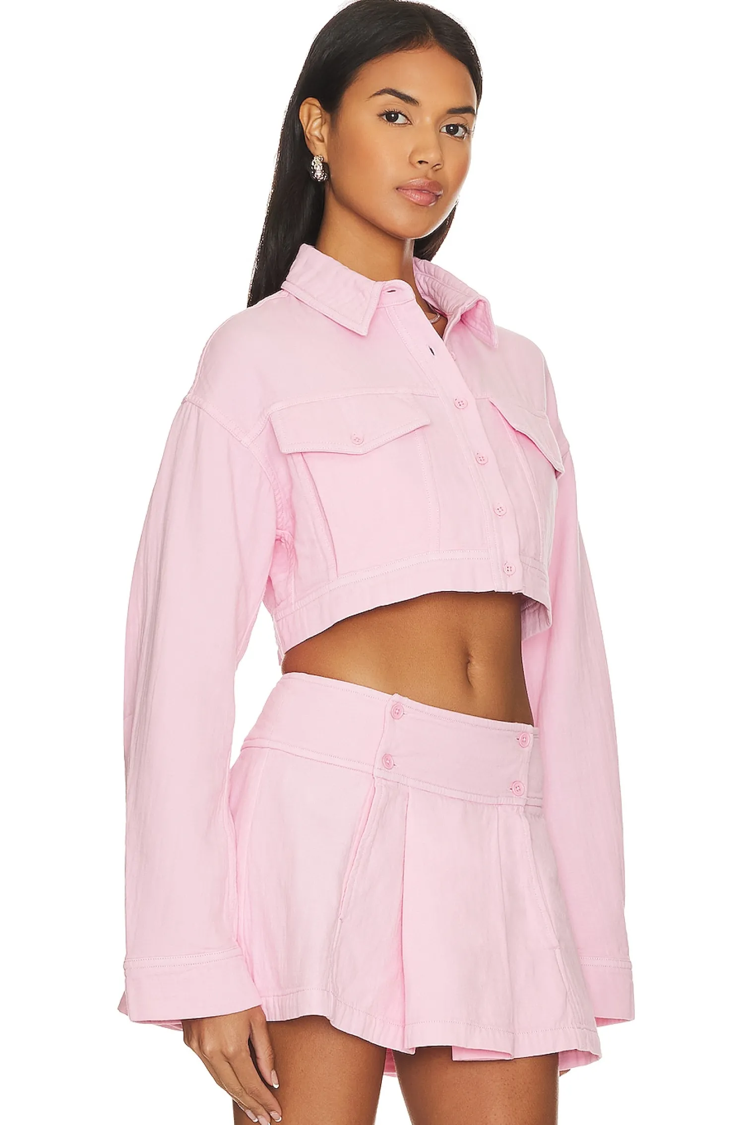 Women Lovers and Friends Jackets & Coats>Sean Cropped Jacket