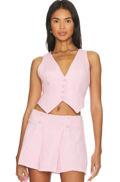Women Lovers and Friends Matching Sets>Sean Top