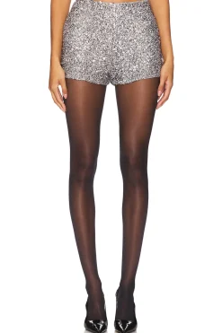 Women Never Fully Dressed Matching Sets>Sequin Hot Pant