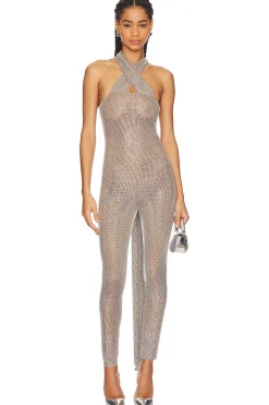 Women GIUSEPPE DI MORABITO Jumpsuits>Sequin Jumpsuit