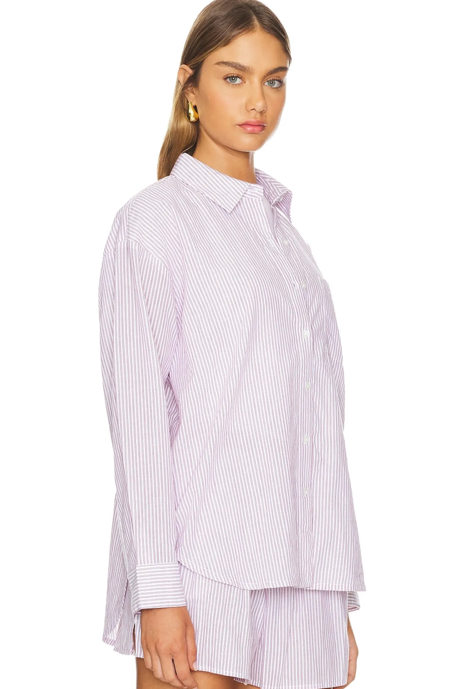 Women Skin Matching Sets>Serena Button Down