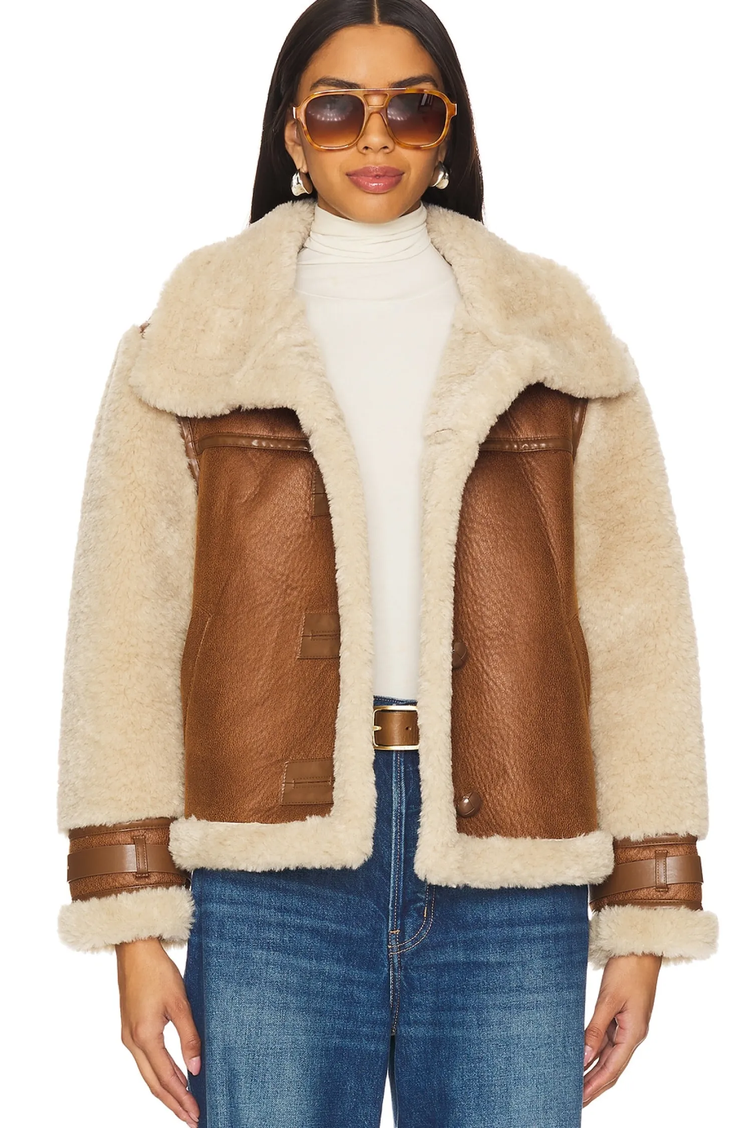 Women HEARTLOOM Jackets & Coats>Serena Faux Fur Jacket