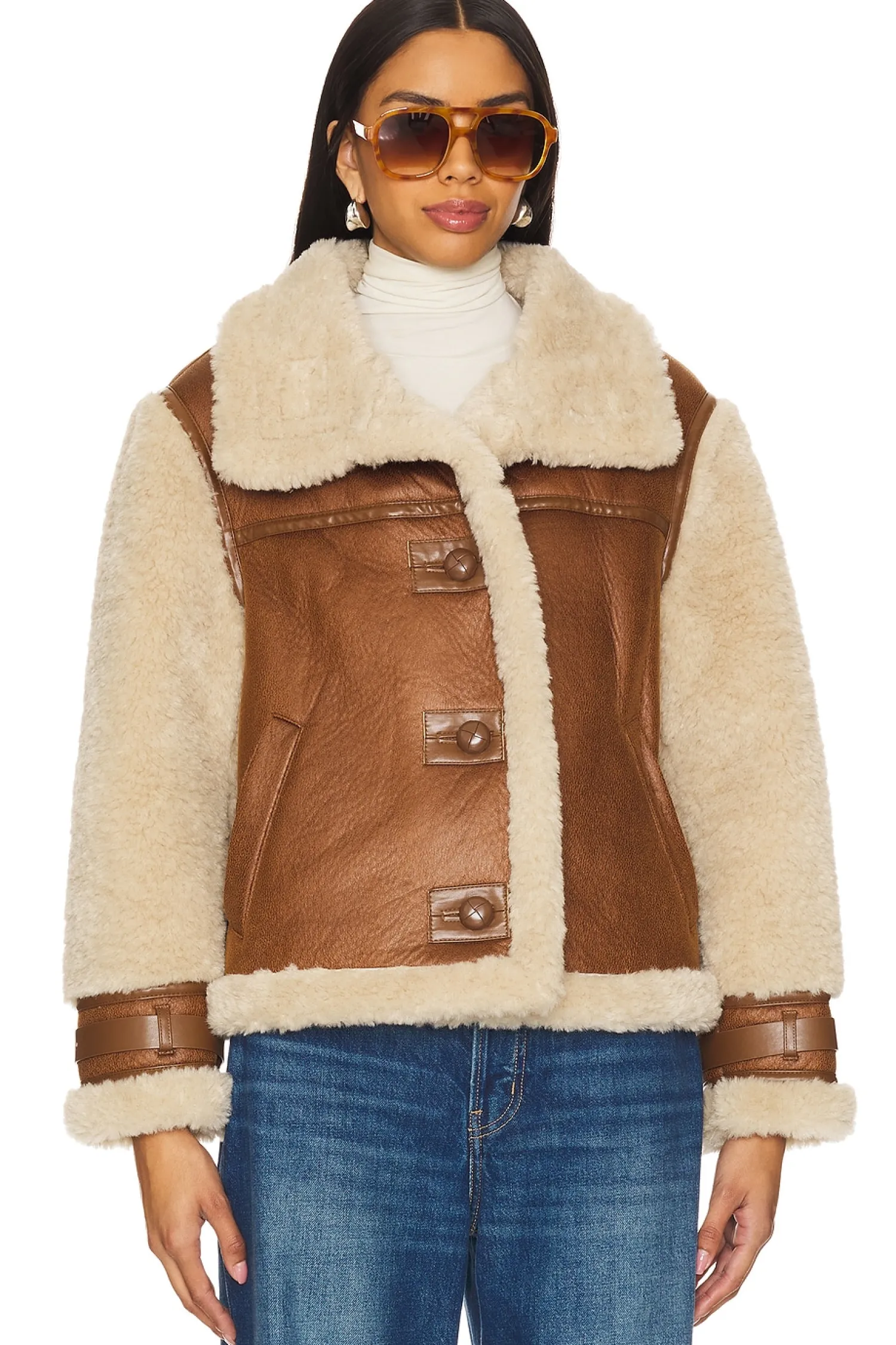 Women HEARTLOOM Jackets & Coats>Serena Faux Fur Jacket