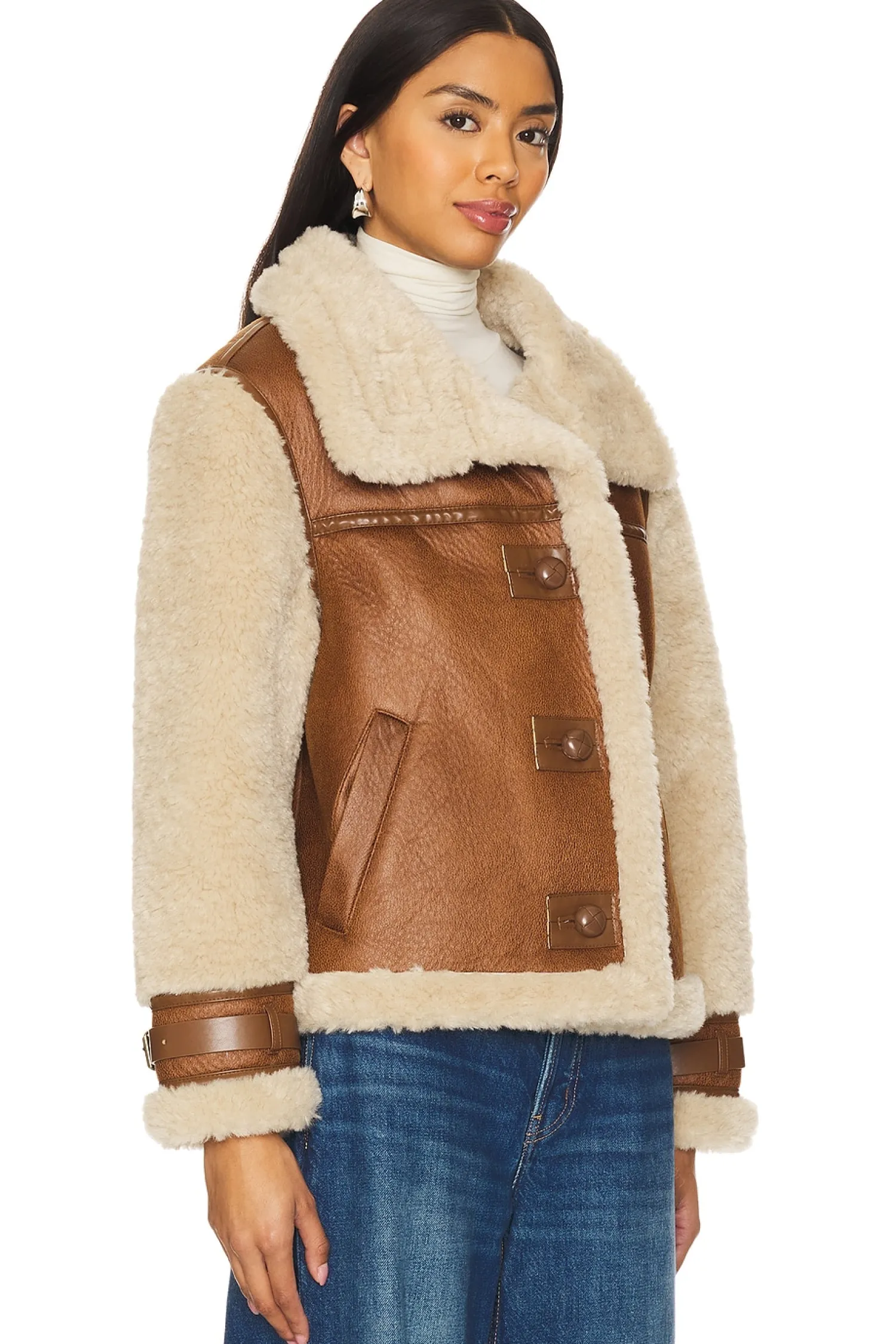 Women HEARTLOOM Jackets & Coats>Serena Faux Fur Jacket