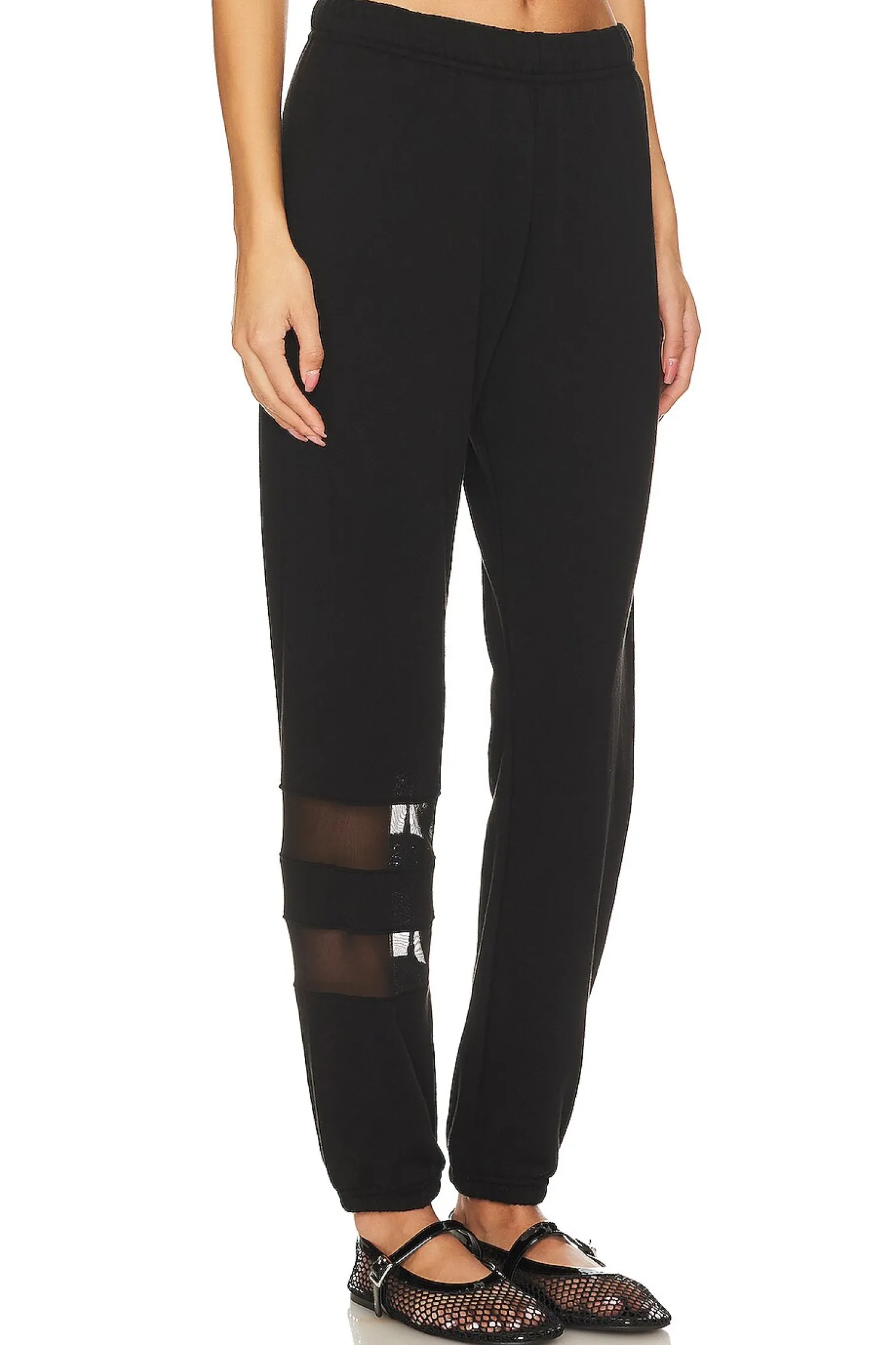 Women Michael Lauren Pants|Loungewear>Setton Mesh Contrast Pant