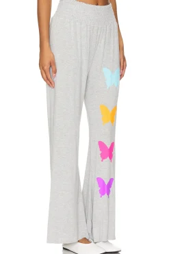Women Lauren Moshi Pants|Loungewear>Shana Wide Leg Pant W/ Smocking Butterfly Eye