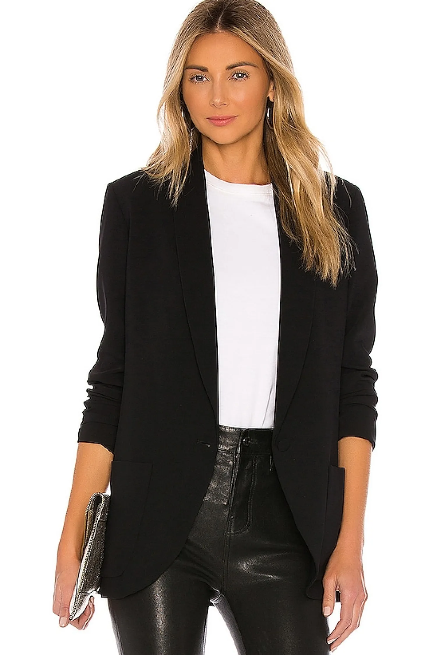Women Amanda Uprichard Jackets & Coats>Shawl Collar Blazer