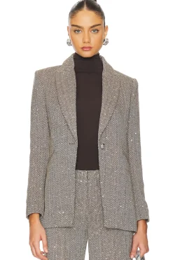 Women L'AGENCE Jackets & Coats>Sheila Structured Blazer