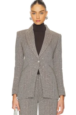 Women L'AGENCE Jackets & Coats>Sheila Structured Blazer