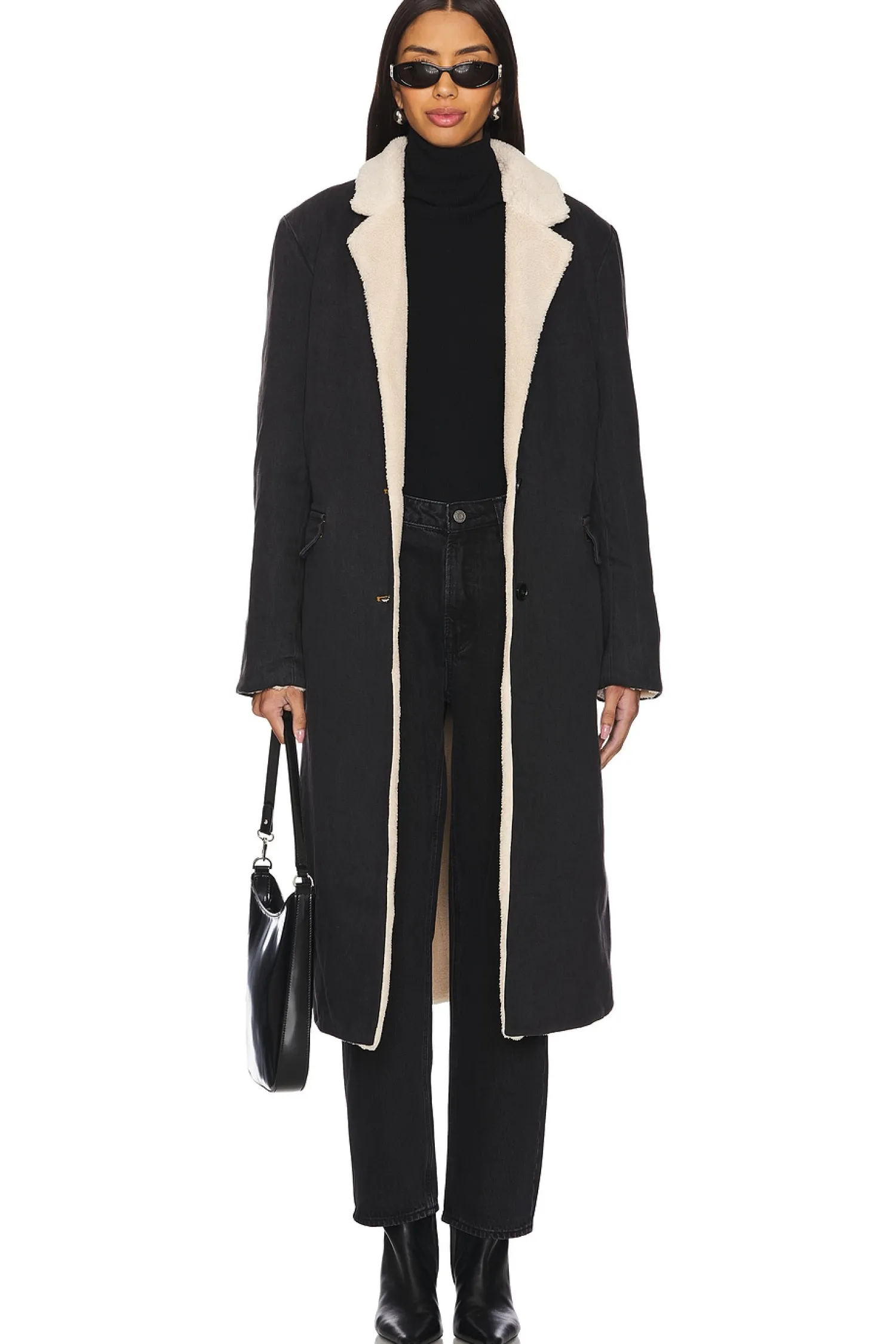 Women Still Here Jackets & Coats>Sherpa Dimes Coat