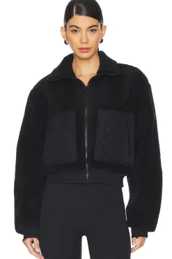 Women alo Jackets & Coats>Sherpa Edge Bomber