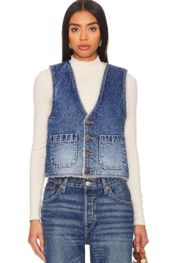 Women ROLLA'S Jackets & Coats>Sherpa Vest