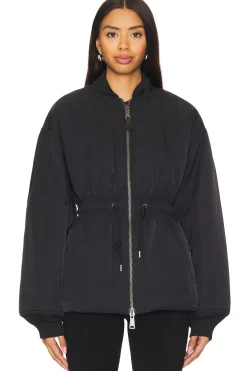 Women ALPHA INDUSTRIES Jackets & Coats>Short Cinched Waist Jacket