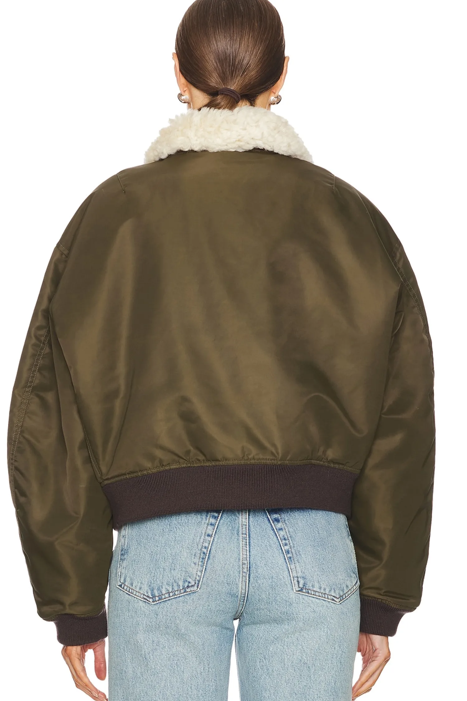 Women RE/DONE Jackets & Coats>Shrunken Bomber