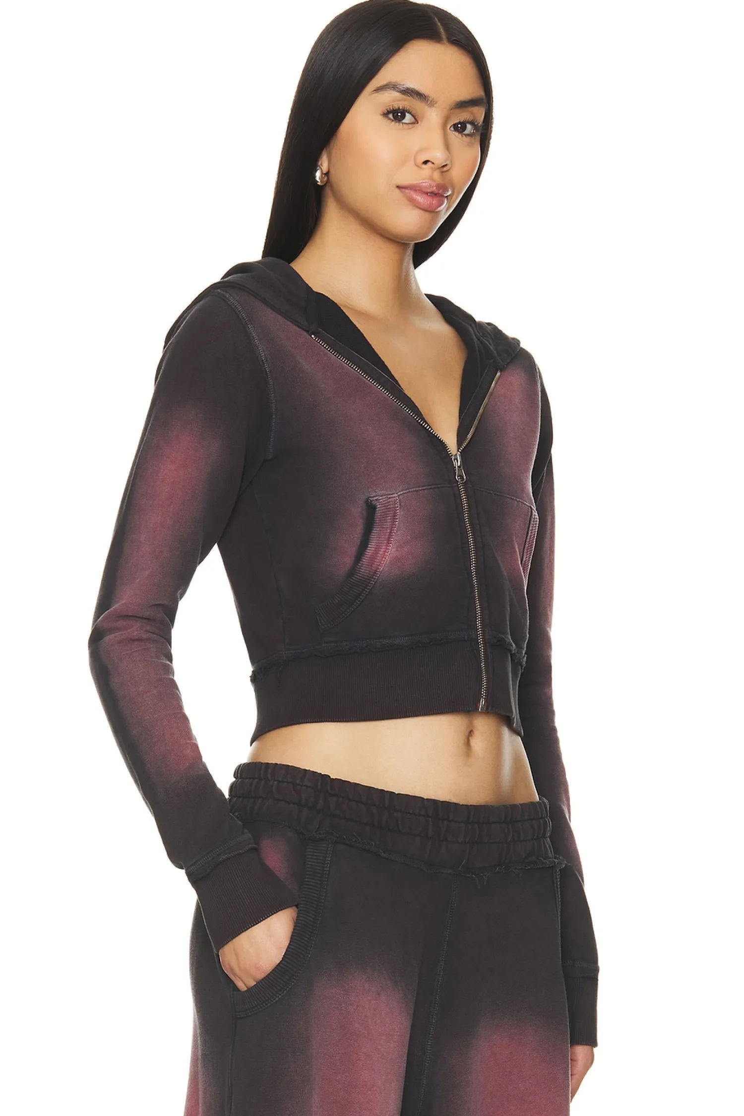 Women Jaded London Matching Sets|Loungewear>Shrunken Hoodie