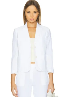 Women Theory Jackets & Coats>Shrunken Patch Blazer