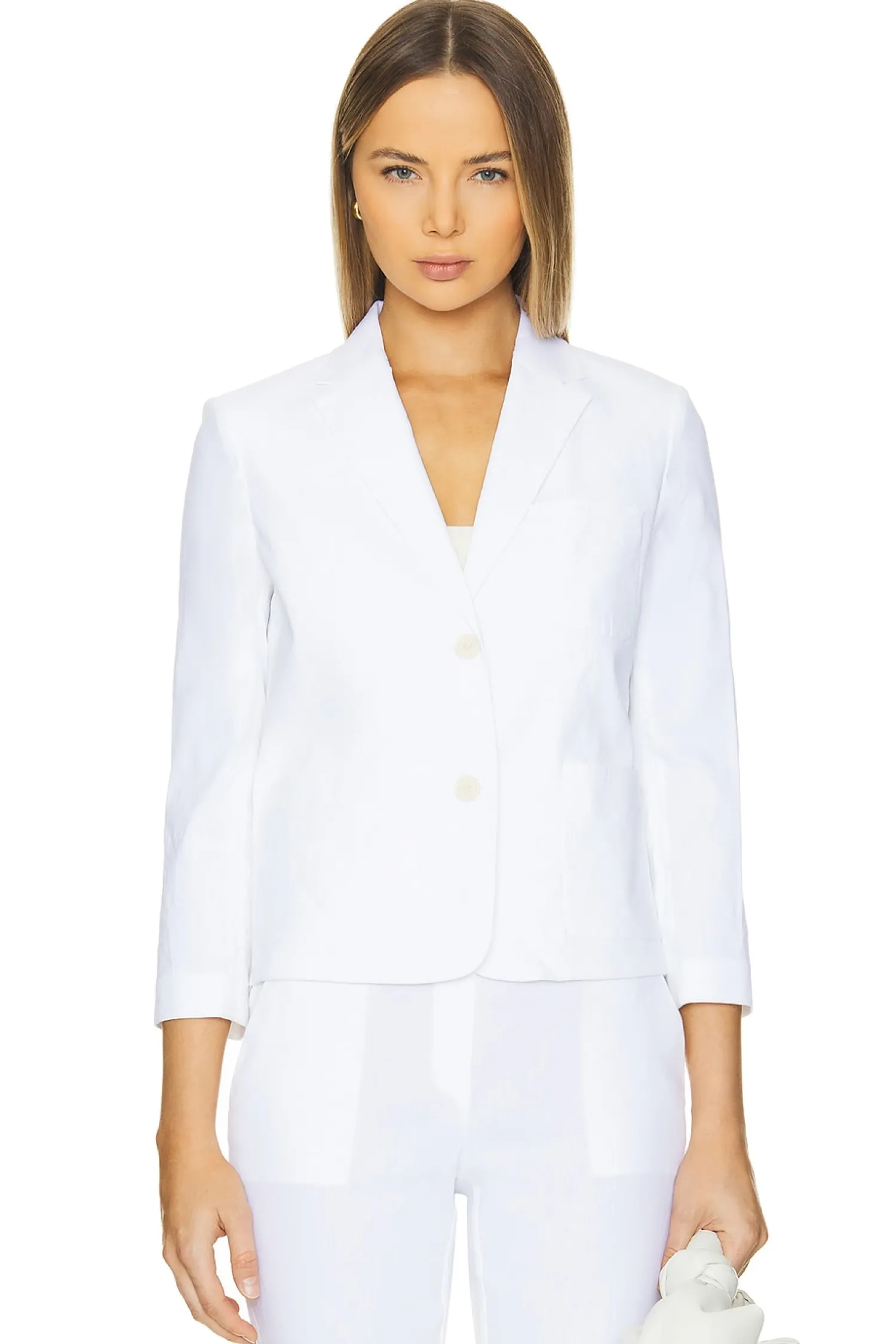 Women Theory Jackets & Coats>Shrunken Patch Blazer