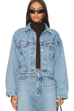 Women LEVI'S Jackets & Coats>Shrunken 90s Trucker
