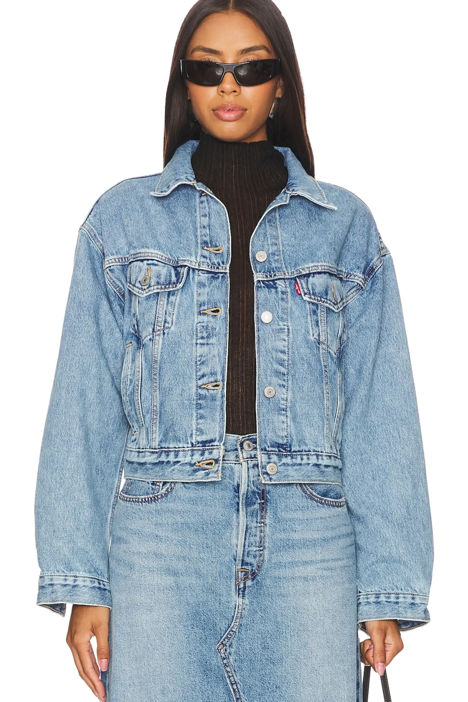 Women LEVI'S Jackets & Coats>Shrunken 90s Trucker