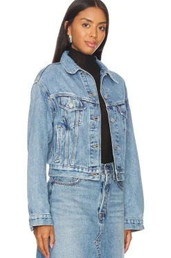 Women LEVI'S Jackets & Coats>Shrunken 90s Trucker