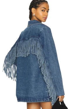 Women Show Me Your Mumu Jackets & Coats>Sierra Fringe Jacket