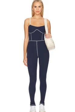 Women WeWoreWhat Jumpsuits>Silhouette Ankle Flare Jumpsuit