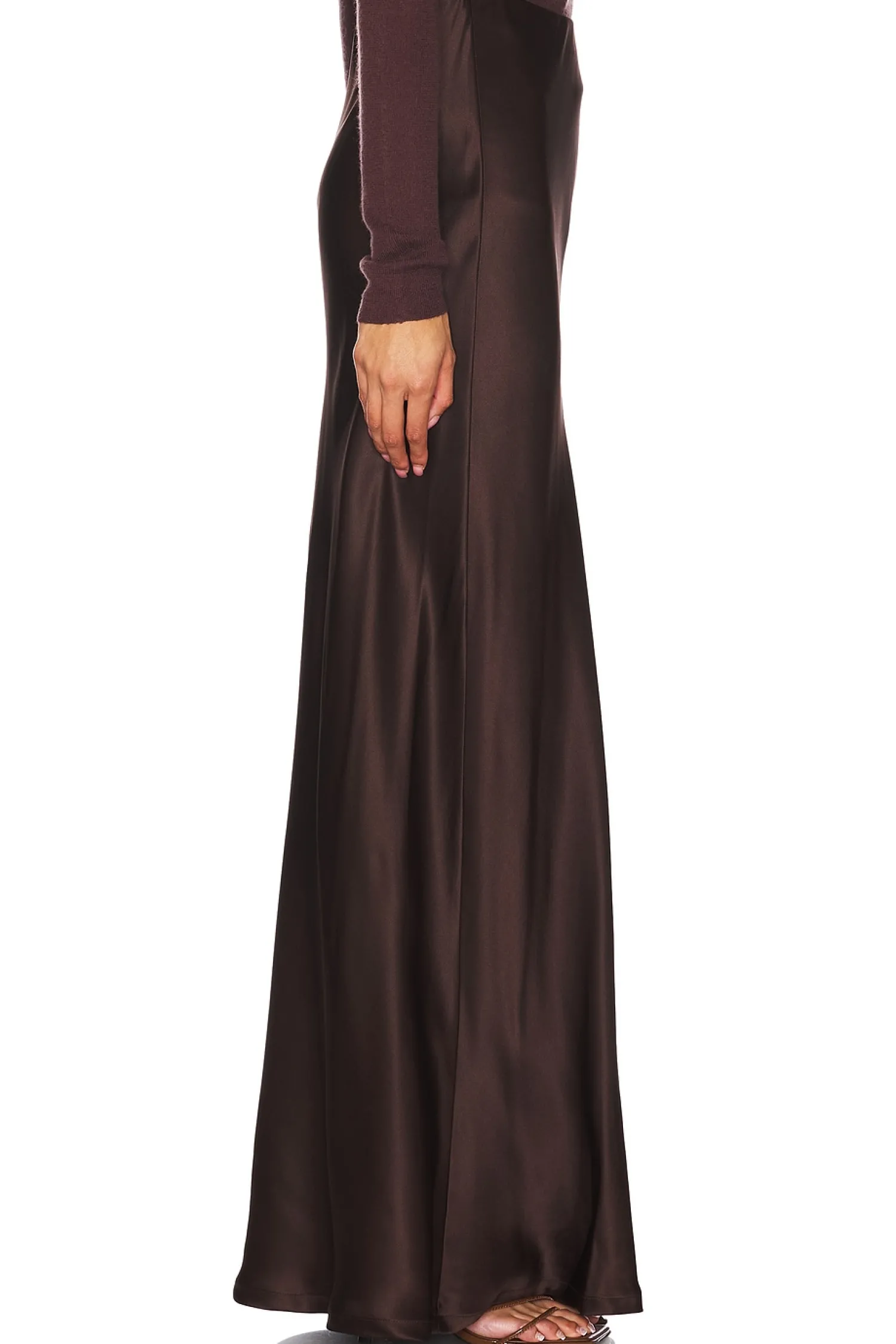 Women Enza Costa Matching Sets>Silk Full Length Skirt